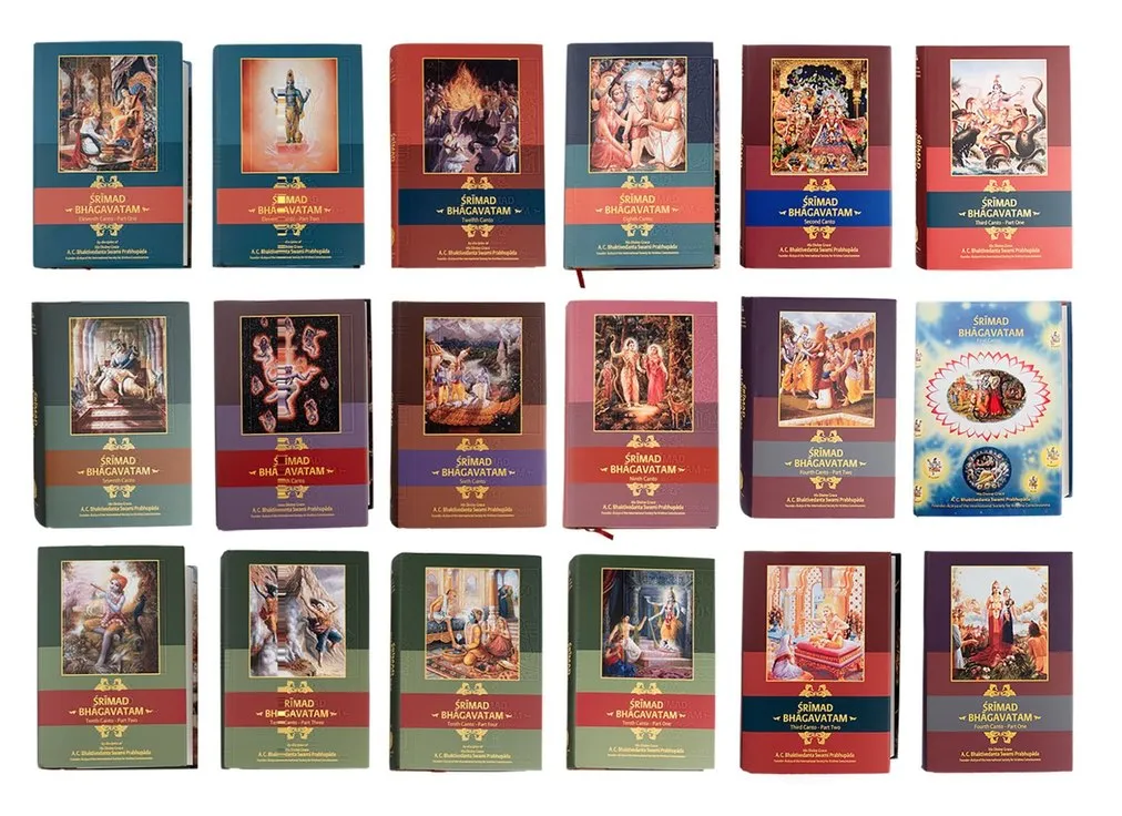 [ENG0SB] Srimad Bhagavatam Full Set (18 Volume) : English