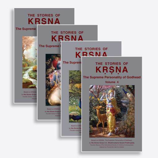 [ENG0SOK4] The Stories of Lord Krishna (4 Volume Set) : English
